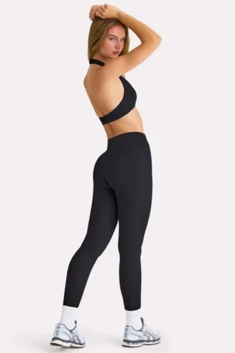 Soft Active Leggings in voller Länge in Schwarz