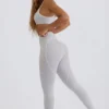 Soft Active Leggings mit mittlerer Leibhöhe in Grau Soft Active Leggings mit mittlerer Leibhöhe in Grau