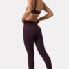 Soft Active Leggings mit Rüschen in Plum Soft Active Leggings mit Rüschen in Plum