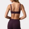 Soft Active Leggings mit Rüschen in Plum Soft Active Leggings mit Rüschen in Plum