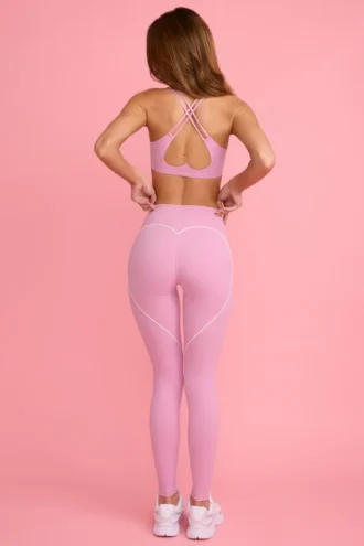 Soft Active Mid-Rise Leggings in Altrosa
