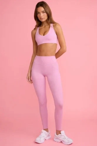Soft Active Mid-Rise Leggings in Altrosa