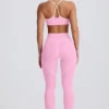 Soft Active Mid-Rise Leggings in Baby Pink Soft Active Mid-Rise Leggings in Baby Pink