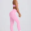 Soft Active Mid-Rise Leggings in Baby Pink Soft Active Mid-Rise Leggings in Baby Pink