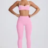 Soft Active Mid-Rise Leggings in Baby Pink Soft Active Mid-Rise Leggings in Baby Pink