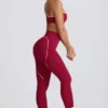 Soft Active Mid-Rise Leggings in Burgunderrot Soft Active Mid-Rise Leggings in Burgunderrot