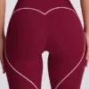 Soft Active Mid-Rise Leggings in Burgunderrot Soft Active Mid-Rise Leggings in Burgunderrot