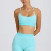 Soft Active Mini-Shorts in Aqua Soft Active Mini-Shorts in Aqua