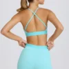 Soft Active Mini-Shorts in Aqua Soft Active Mini-Shorts in Aqua