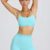 Soft Active Mini-Shorts in Aqua Soft Active Mini-Shorts in Aqua
