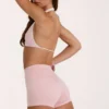 Soft Active Mini-Shorts in Blush Marl