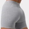 Soft Active Mini-Shorts in Grau meliert Soft Active Mini-Shorts in Grau meliert