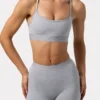 Soft Active Mini-Shorts in Grau meliert Soft Active Mini-Shorts in Grau meliert