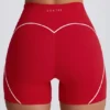 Soft Active Mini-Shorts in Hot Red Soft Active Mini-Shorts in Hot Red