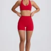 Soft Active Mini-Shorts in Hot Red Soft Active Mini-Shorts in Hot Red