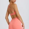 Soft Active Mini-Shorts in Koralle
