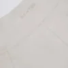 Soft Active Mini-Shorts mit V-Taille und Tasche in Creme
