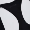Soft Active Racerback-Oberteil in Schwarz