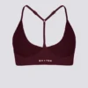 Soft Active Racerback-Sport-BH in Burgunderrot