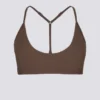 Soft Active Racerback-Sport-BH in Cocoa