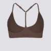 Soft Active Racerback-Sport-BH in Cocoa