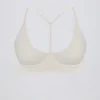 Soft Active Racerback-Sport-BH in Creme