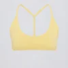 Soft Active Racerback-Sport-BH in Lemon