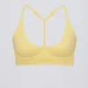 Soft Active Racerback-Sport-BH in Lemon