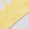 Soft Active Racerback-Sport-BH in Lemon
