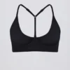 Soft Active Racerback-Sport-BH in Schwarz
