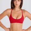 Soft Active Racerback-Sport-BH in Strawberry Red