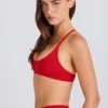 Soft Active Racerback-Sport-BH in Strawberry Red