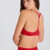 Soft Active Racerback-Sport-BH in Strawberry Red