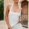 Soft Active Racerback-Tanktop in Creme