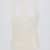 Soft Active Racerback-Tanktop in Creme