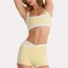 Soft Active Shorts in Lemon Soft Active Shorts in Lemon