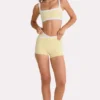 Soft Active Shorts in Lemon Soft Active Shorts in Lemon