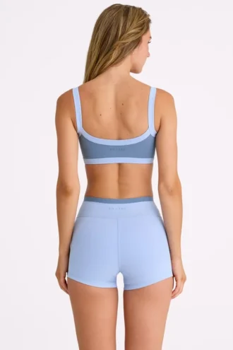 Soft Active Shorts  in Sky