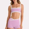Soft Active Shorts  in Sweet Pink