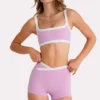 Soft Active Shorts  in Sweet Pink