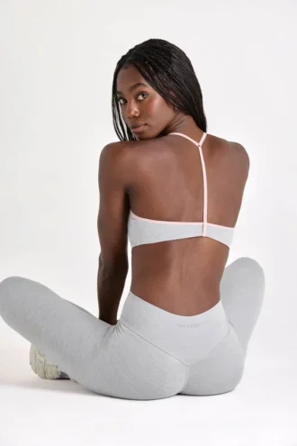 Soft Active Sport-BH in Grau meliert