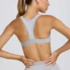 Soft Active Sport-BH in Grau meliert