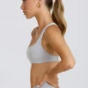 Soft Active Sport-BH in Grau meliert