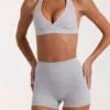 Soft Active Sport-BH in Grau meliert