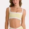 Soft Active Sport-BH in Lemon
