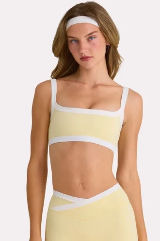 Soft Active Sport-BH in Lemon