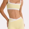 Soft Active Sport-BH in Lemon