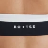 Soft Active Sport-BH mit gedrehter Vorderseite und Neckholder in Schwarz Soft Active Sport-BH mit gedrehter Vorderseite und Neckholder in Schwarz