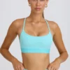 Soft Active Sport-BH mit gekreuztem Rücken in Aqua Soft Active Sport-BH mit gekreuztem Rücken in Aqua