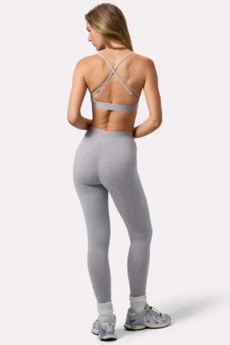 Soft Active Leggings in Grau meliert